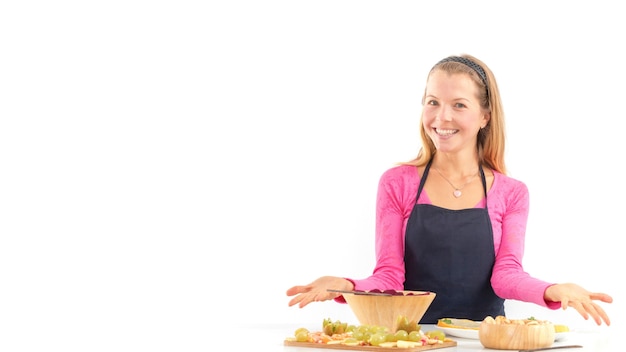 Sonrisa tras cocinar